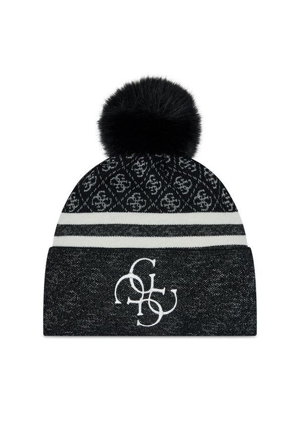 Czapka Guess. Kolor: czarny