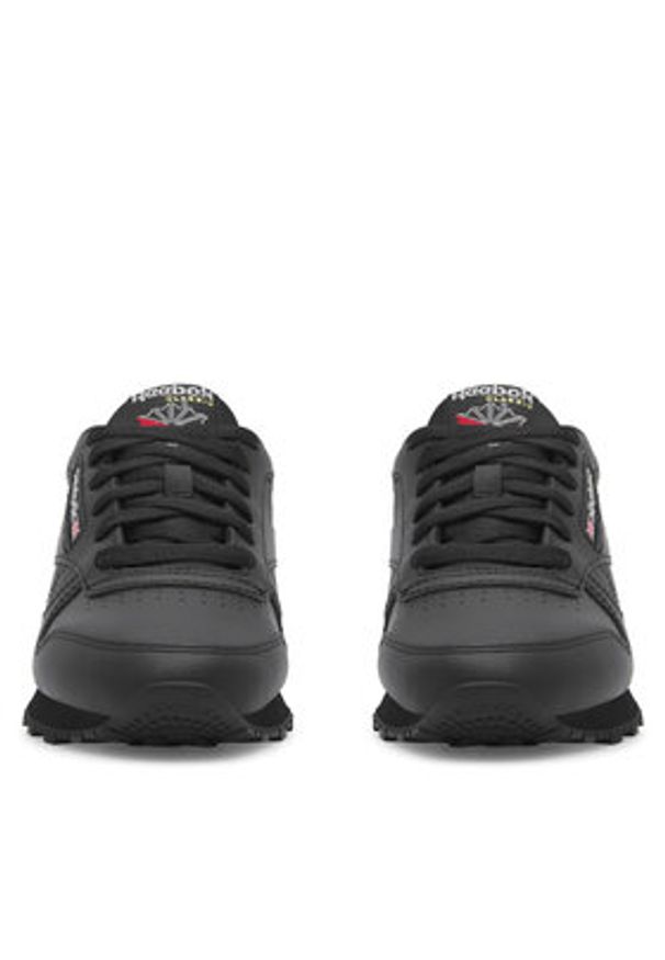 Reebok Sneakersy EO-CLASSIC LEATHER 100008497 W Czarny. Kolor: czarny. Materiał: syntetyk, skóra. Model: Reebok Classic