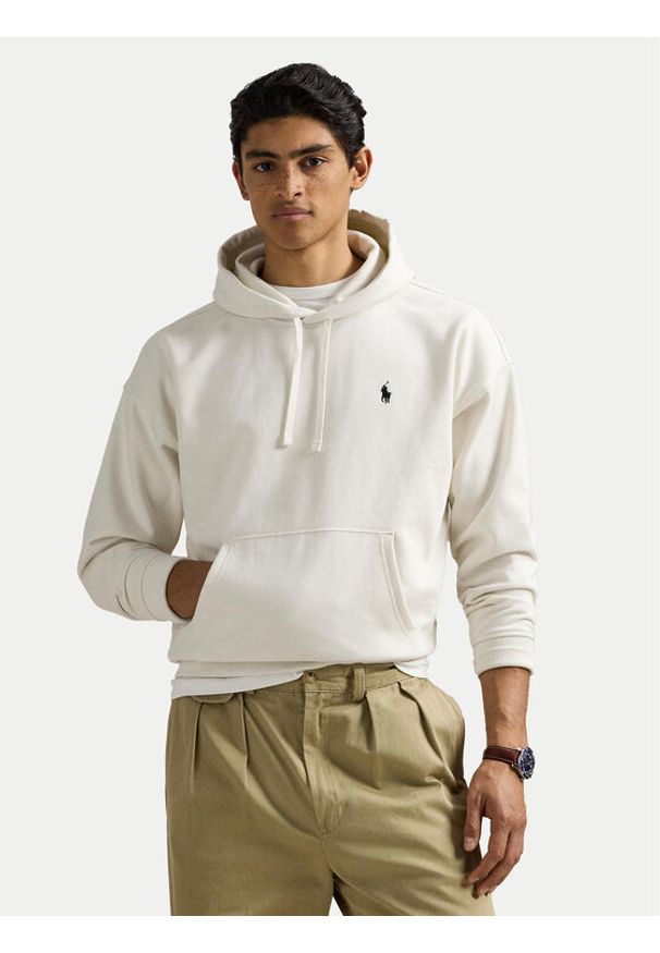 Polo Ralph Lauren Bluza 710964718001 Biały Relaxed Fit. Typ kołnierza: polo. Kolor: biały. Materiał: bawełna