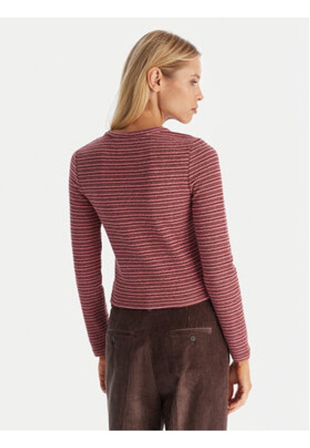 Roxy Sweter Spellbound Stripes ERJKT04332 Różowy Regular Fit. Kolor: różowy. Materiał: syntetyk