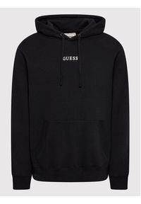 Guess Bluza M2BQ50 K9YH1 Czarny Regular Fit. Kolor: czarny. Materiał: bawełna