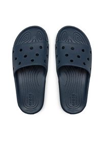 Crocs Klapki Classic Slide 206121 Granatowy. Kolor: niebieski