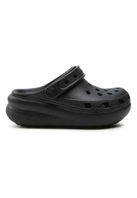 Klapki Crocs Model Classic Crush Clog Kolor Czarny. Kolor: czarny. Materiał: guma, materiał, syntetyk