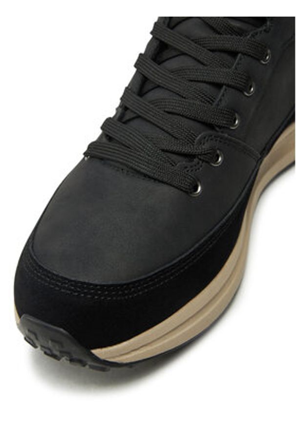Napapijri Sneakersy Slate NP0A4IJO Czarny. Kolor: czarny. Materiał: materiał
