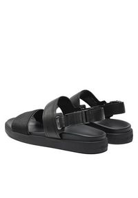 Calvin Klein Sandały Back Strap Sandal Jaq Mono Ip HM0HM01421 Czarny. Kolor: czarny. Materiał: skóra #3