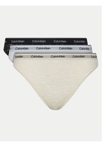 Calvin Klein Underwear Komplet 3 par fig brazylijskich 000QD5225E Kolorowy. Materiał: syntetyk. Wzór: kolorowy #3