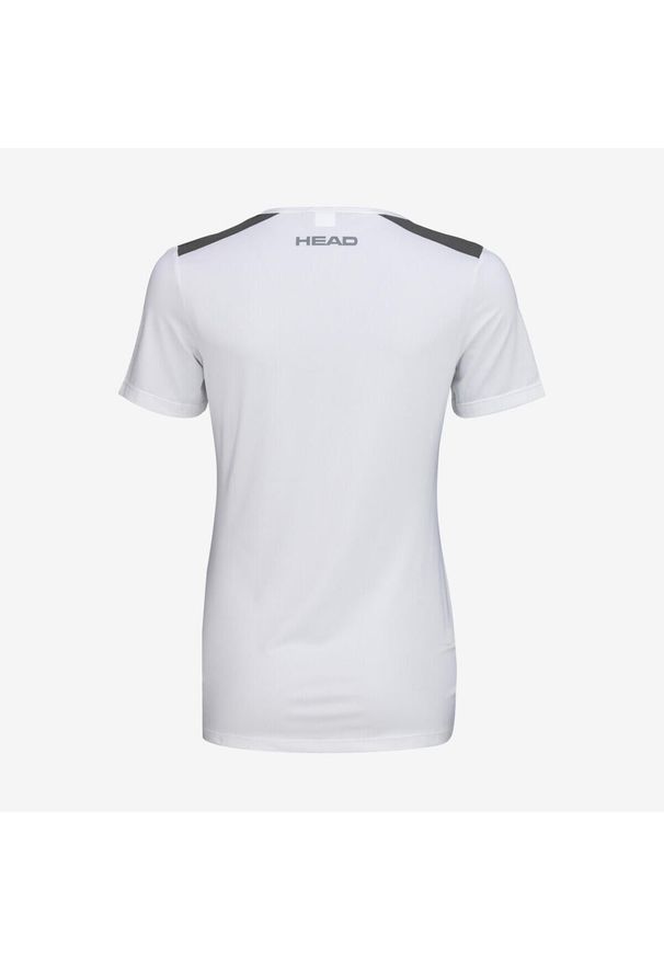 Head - T-Shirt damski CLUB 22 Tech. Kolor: niebieski, wielokolorowy, biały. Materiał: poliester. Długość rękawa: krótki rękaw. Długość: krótkie. Sport: tenis