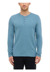 Męski Longsleeve Mustang Style Atchison Bluestone 1016877 5180. Długość rękawa: długi rękaw #1