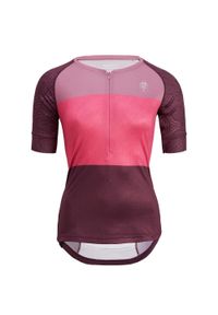 Damski jersey Silvini Stabina. Kolor: fioletowy, wielokolorowy, różowy. Materiał: jersey #1