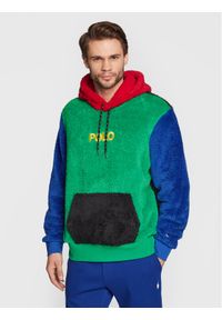 Polo Ralph Lauren Polar 710881758001 Kolorowy Regular Fit. Typ kołnierza: polo. Materiał: polar, syntetyk. Wzór: kolorowy #1