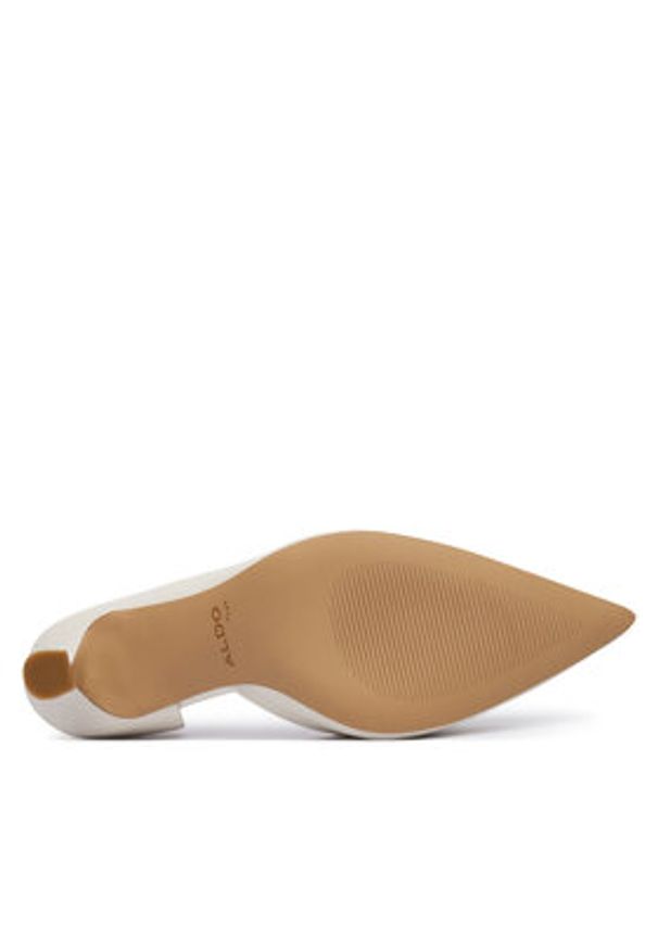 Aldo Szpilki Graywien 13814635 Kremowy. Kolor: kremowy. Materiał: skóra. Obcas: na szpilce