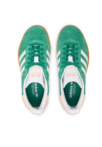 Adidas - adidas Sneakersy Gazelle Bold IH6455 Zielony. Kolor: zielony. Materiał: skóra, zamsz. Model: Adidas Gazelle #7