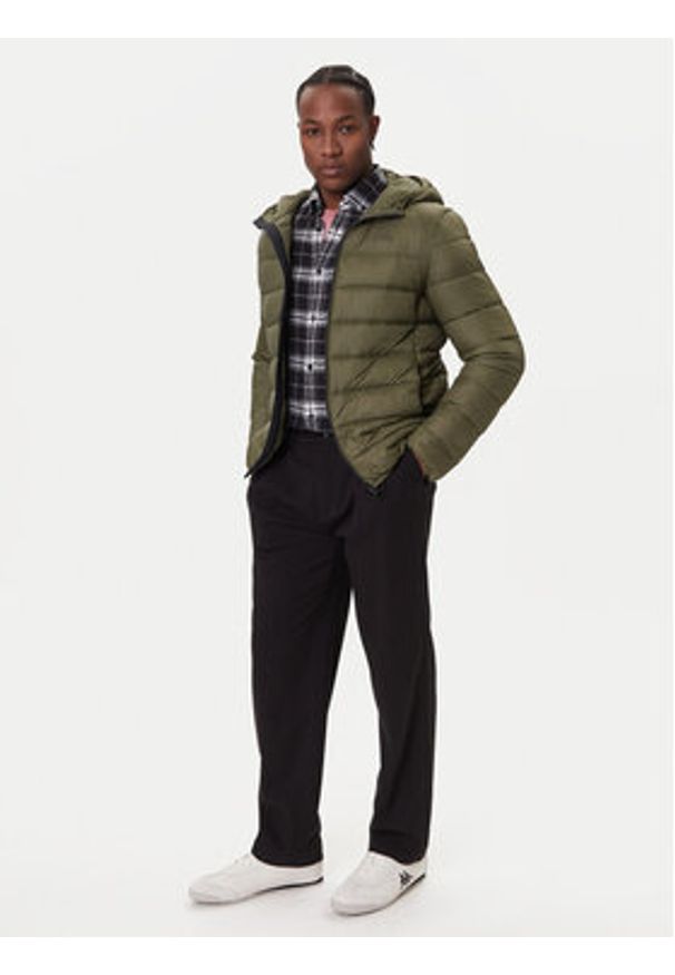 Robe di Kappa Kurtka przejściowa Jared 63121RW Zielony Regular Fit. Kolor: zielony. Materiał: syntetyk