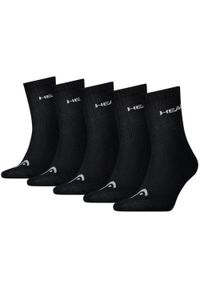 Head - Oddychające skarpetki sportowe 5-pack 35-38. Kolor: czarny. Materiał: poliester, poliamid, bawełna, elastan #1