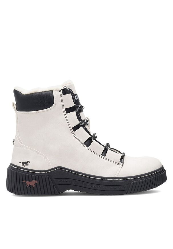 Trzewiki Mustang. Kolor: biały