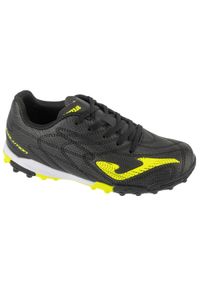 Joma - Buty piłkarskie turfy chłopięce, Evolution Jr 25 EVJW TF. Kolor: czarny. Sport: piłka nożna