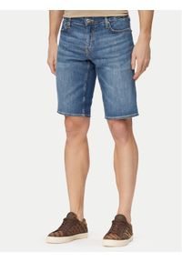 Guess Szorty jeansowe M6GD01 D0756 Niebieski Regular Fit. Kolor: niebieski. Materiał: bawełna #1