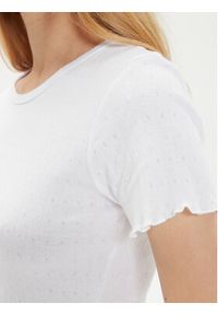 Brave Soul T-Shirt LTS-568ADRI1 Biały Straight Fit. Kolor: biały. Materiał: bawełna #4