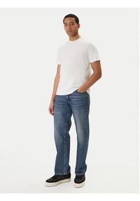 Calvin Klein Jeans T-Shirt Classic Monogram LV04RD254G Biały Regular Fit. Kolor: biały. Materiał: bawełna #2