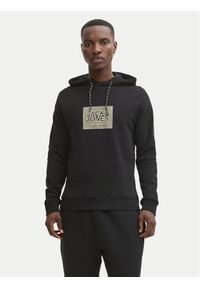 Jack & Jones Bluza Rain 12288098 Czarny Regular Fit. Kolor: czarny. Materiał: bawełna #1