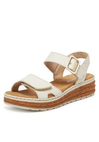 Rieker Sandały CEO-62760-60 Beżowy. Kolor: beżowy. Materiał: skóra #5