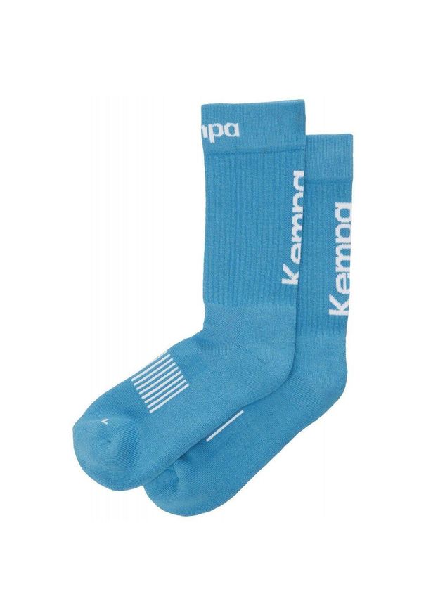 KEMPA - Skarpetki Kempa Logo Classic. Kolor: biały, wielokolorowy, niebieski