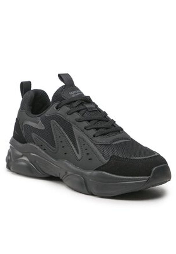 Sprandi Sneakersy WPRS-11693-01 Czarny. Kolor: czarny. Materiał: skóra