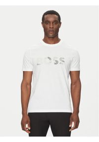 BOSS T-Shirt Glamping 50537834 Biały Regular Fit. Kolor: biały. Materiał: bawełna #1