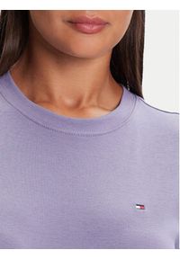 TOMMY HILFIGER - Tommy Hilfiger T-Shirt New Cody WW0WW40587 Fioletowy Slim Fit. Kolor: fioletowy. Materiał: bawełna #3