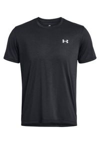 Under Armour - Koszulka fitness męska UNDER ARMOUR 1382582 z krótkim rękawem. Kolor: czarny. Długość rękawa: krótki rękaw. Długość: krótkie. Sport: fitness