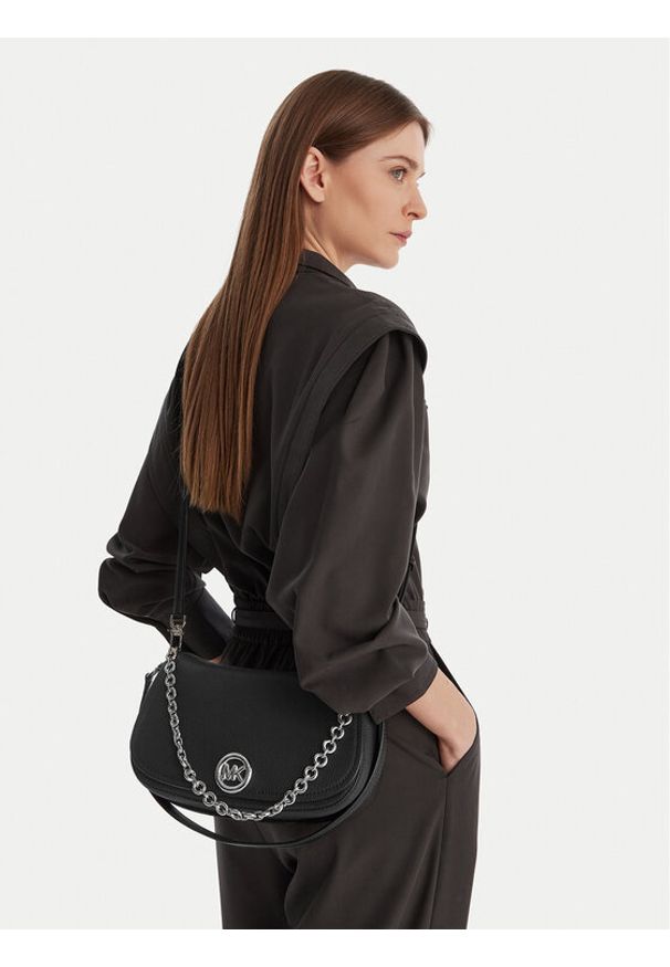 MICHAEL Michael Kors Torebka 30R6SY5S2L Czarny. Kolor: czarny. Materiał: skórzane