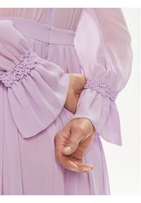 Kontatto Sukienka wieczorowa B447F Fioletowy Regular Fit. Kolor: fioletowy. Materiał: syntetyk. Styl: wizytowy #3