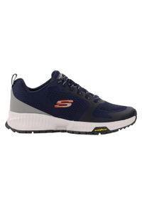 skechers - Buty na co dzień na trening męskie SKECHERS STREET FLEX ELIMINATOR siateczka. Okazja: na co dzień. Kolor: niebieski. Sport: fitness