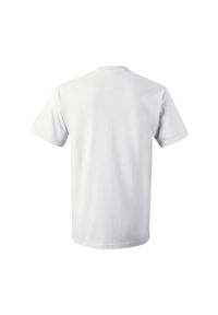 FRUIT OF THE LOOM - Ciężka Bawełniana Koszulka Unisex Dla Dorosłych. Kolor: biały. Materiał: bawełna. Sport: turystyka piesza