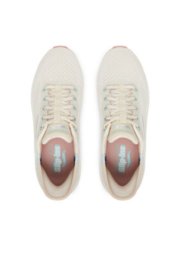 skechers - Skechers Sneakersy Arch Fit 2.0 150066/NTPK Beżowy. Kolor: beżowy. Materiał: materiał