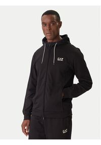 EA7 Emporio Armani Dres 7M000236 AF13512 MC156 Czarny Regular Fit. Kolor: czarny. Materiał: bawełna #6