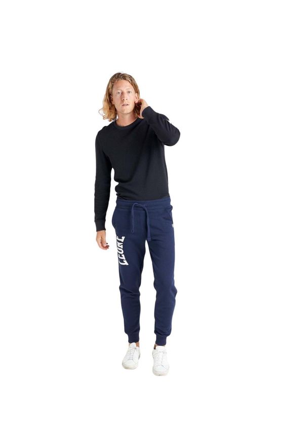 LEONE 1947 APPAREL - Spodnie męskie Leone 1947 Apparel. Kolor: niebieski. Materiał: tkanina. Sport: fitness