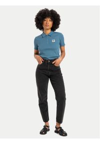 Quiksilver Jeansy Mom Denim EQWDP03026 Czarny Mom Fit. Kolor: czarny #1