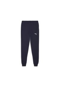 Spodnie dresowe Puma Teamgoal Casuals. Kolor: niebieski. Materiał: dresówka. Sport: piłka nożna #1