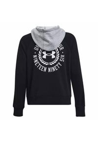 Under Armour - Bluza z kapturem Męska Rival Fleece CB. Typ kołnierza: kaptur. Kolor: wielokolorowy, szary #1