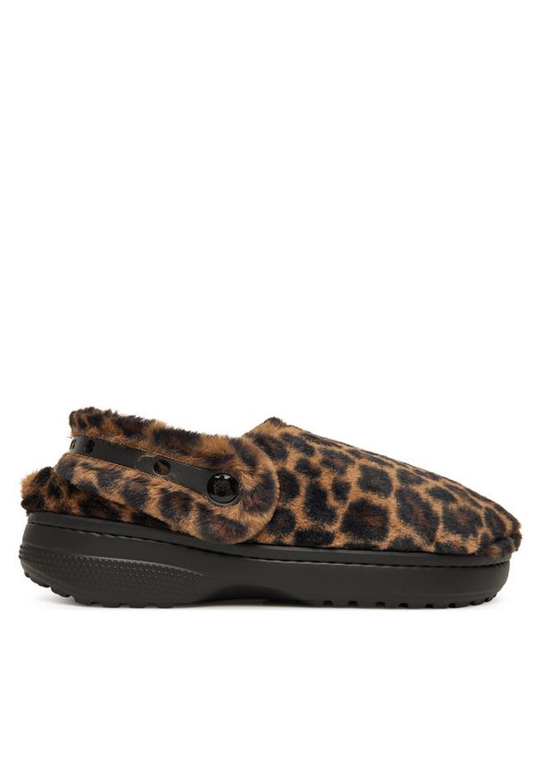 Kapcie Crocs. Kolor: brązowy