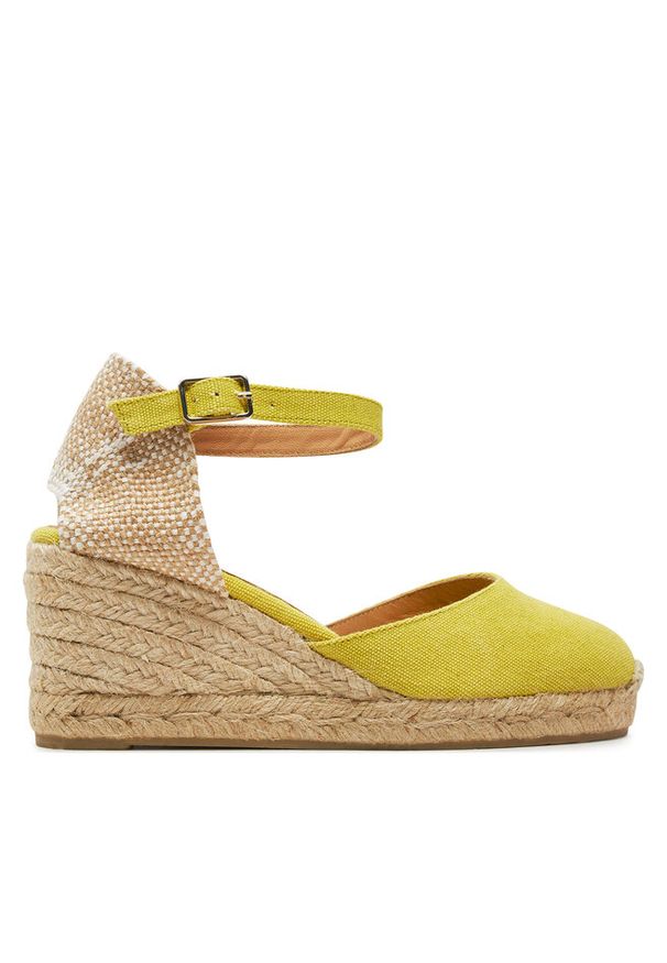 Espadryle Castañer. Kolor: żółty