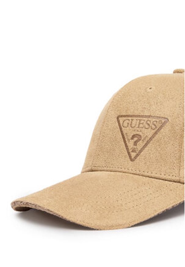 Guess Czapka z daszkiem AM9464 POL01 Beżowy. Kolor: beżowy. Materiał: materiał
