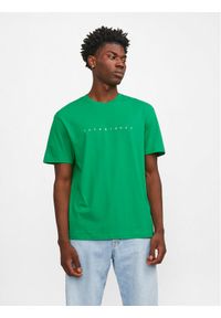Jack & Jones - Jack&Jones T-Shirt Star 12234746 Zielony Relaxed Fit. Kolor: zielony. Materiał: bawełna