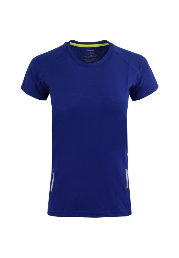 JUMPERS - Damska Koszulka Sportowa Jumper Cobalt - Oddychająca i Elastyczna. Kolor: niebieski. Materiał: poliester. Sport: piłka nożna