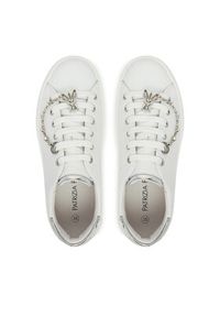 Patrizia Pepe Sneakersy PPJ305 30 Biały. Kolor: biały. Materiał: skóra #4