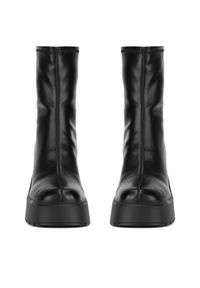 DeeZee Botki CEO-HY60195-1 Czarny. Kolor: czarny. Materiał: materiał #7