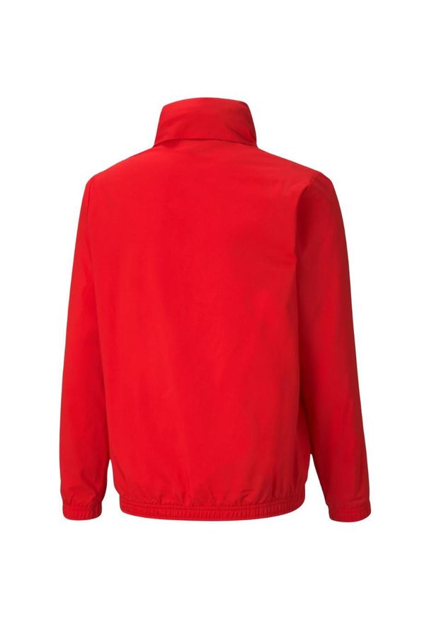 Kurtka piłkarska dla dzieci Puma teamRISE All Weather Jacket. Kolor: czerwony. Materiał: poliester. Sport: piłka nożna