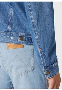 Wrangler - WRANGLER REGULAR JACKET MĘSKA KURTKA JEANSOWA BORA BLUE W443Q318F. Materiał: jeans #3