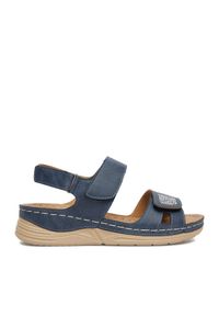 Sandały Go Soft. Kolor: niebieski #1